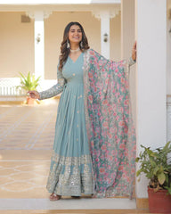 2 Combo Suit Set With Dupatta