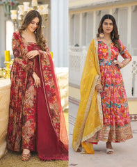 2 Designer Dress Combo Pair Set