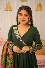 2 Combo Suit Set With Dupatta