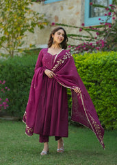 2 Combo Suit Set With Dupatta