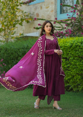 2 Combo Suit Set With Dupatta