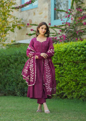 2 Combo Suit Set With Dupatta