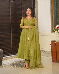 2 Combo Suit Set With Dupatta