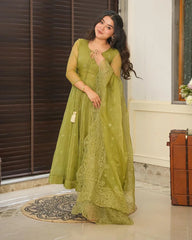 2 Combo Suit Set With Dupatta