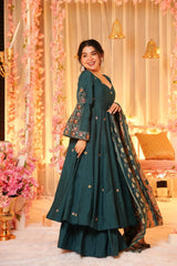 2 Combo Suit Set With Dupatta